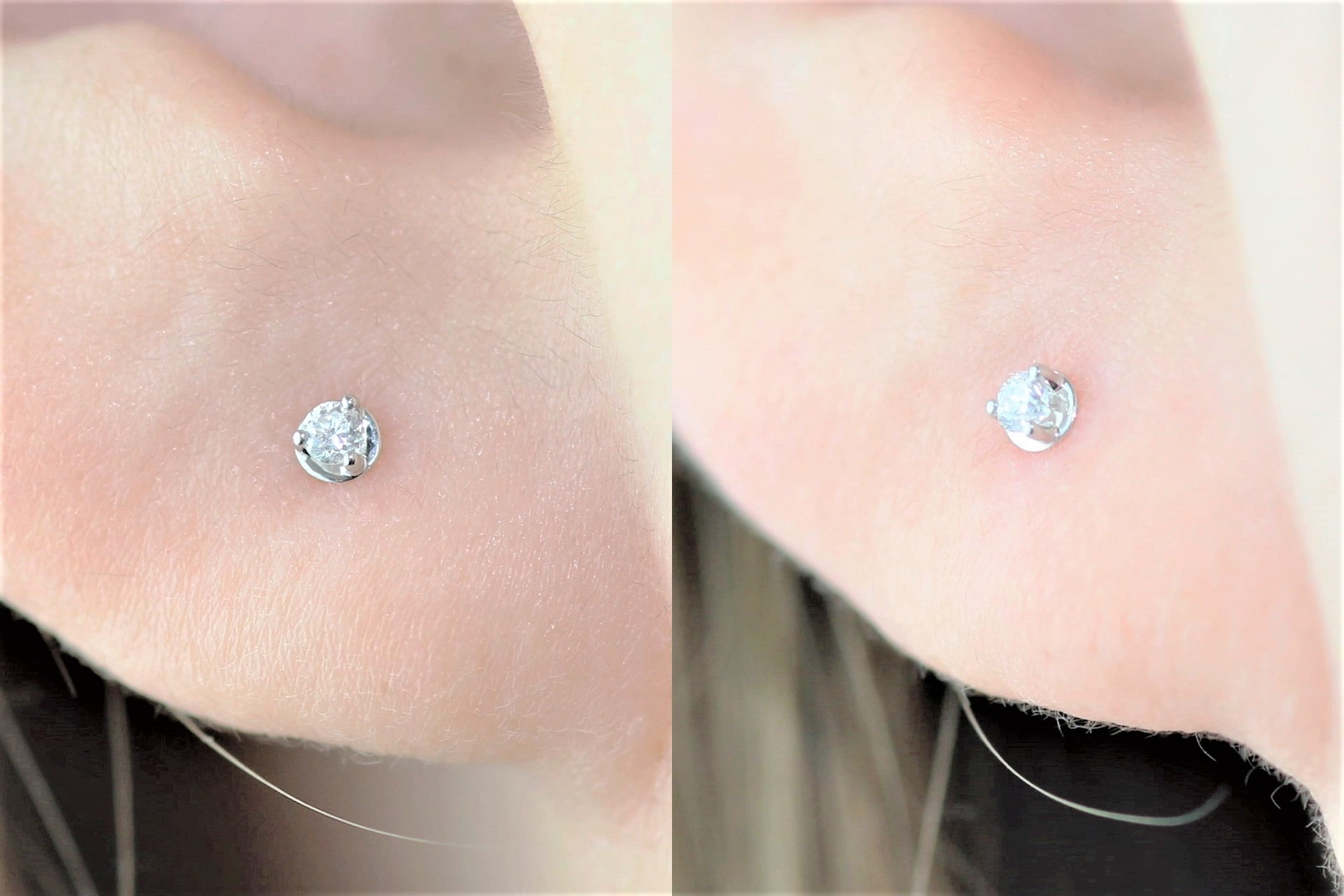 ダイヤモンドピアス